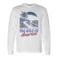 Welcome To America's Gulf Retro Vintage Beach Long Sleeve T-Shirt Gifts ideas