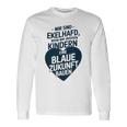 Wir Sind Ekelhafd Wenn Wir Kindern Eine Blaue Zukunft Bauen Langarmshirts Geschenkideen