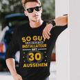 30Th Birthday Plumber Langarmshirts Geschenke für Ihn