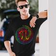 314 Pi Number Tie Dye Symbol Pi Day Math Teachers Students Long Sleeve T-Shirt Gifts for Him