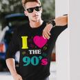 90S Party Outfit Costume Clothing Hits Retro Langarmshirts Geschenke für Ihn