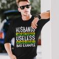 Amusant Maris Mauvais Exemples T-shirt à manches longues Cadeaux pour lui