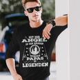 Angel Papa Sind Legends Angel Saying Angel Kings Langarmshirts Geschenke für Ihn