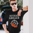 Auftrags Griller Wurst Grill Bbq Grill Master Langarmshirts Geschenke für Ihn