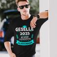 Azubi Prüfung Bestanden Gesellenprüfung Geselle 2025 Langarmshirts Geschenke für Ihn