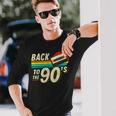 Back To The 90S 90S Outfit Costume Carnival Fancy Dress Langarmshirts Geschenke für Ihn