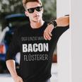 Bacon Saying American Courts Langarmshirts Geschenke für Ihn