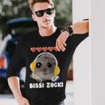 Bissi Zocki Sad Hamster Cute Hamstie Langarmshirts Geschenke für Ihn