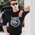 Cat Lovers Graphic Last Name Kentucky Retro Vintage Long Sleeve T-Shirt Gifts for Him