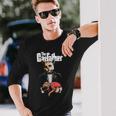 The Catfather Cat Fan Kitten Lover Camiseta de manga larga Regalos para él