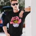 Chaos Indompté Douceur Destructrice Rose Manga T-shirt à manches longues Cadeaux pour lui