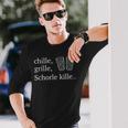 Chille Grille Schorle Kille & Dubbeglas Langarmshirts Geschenke für Ihn