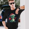 Christmas Mood With A Cosy Dragon For Festive Days Langarmshirts Geschenke für Ihn