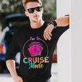 Cruise Cruise Mood Watercolour Family Group Langarmshirts Geschenke für Ihn