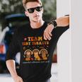 Cute Team Tiny Turkeys Neonatal NICU Nurse Thanksgiving Fall Long Sleeve T-Shirt Gifts for Him