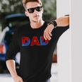 Dad Birthday Boy Spider Family Party Decorations Long Sleeve T-Shirt Gifts for Him