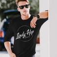 Divertido Lindy Hop Swing Dance Camiseta de manga larga Regalos para él