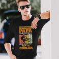 Downhill Papa Bicycle Bike Mtb Langarmshirts Geschenke für Ihn