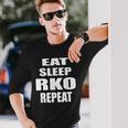 Eat Sleep Rko Repeat Trending Langarmshirts Geschenke für Ihn