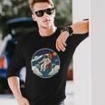 Fauteuil Astronaute Dans L'espace T-shirt à manches longues Cadeaux pour lui