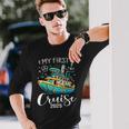 My First Cruise 2025 Cute Family Vacation Cruising Long Sleeve T-Shirt Gifts for Him