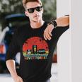 Never Forget Floppyhs Cassette Retrointage Divertido Camiseta de manga larga Regalos para él