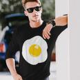 Fried Egg Eggs Costume Food Adult Child Food Carnival Langarmshirts Geschenke für Ihn