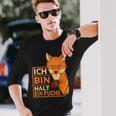 Fuchs Kostüm Ich Bin Halt Ein Fuchs Langarmshirts Geschenke für Ihn