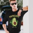 Avocado For Fathers Papacado Langarmshirts Geschenke für Ihn