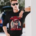 Cool Trump Groundhog Make Groundhog Day Great Again Long Sleeve T-Shirt Gifts for Him