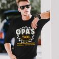 Grandpa's Taxi Chauffeur Auto Fahrbring Und Bringen Langarmshirts Geschenke für Ihn