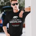 Greenland Polar Bear Langarmshirts Geschenke für Ihn