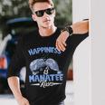 Happiness Is Mana Kisses Seekow Florida Mana Langarmshirts Geschenke für Ihn