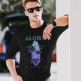 Hawaii Surf Hawaii Aloha Maui Konaintage Surfer Langarmshirts Geschenke für Ihn