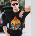 Hawaii Surfing Outfit Aloha Surfboard Retrointage Beach Langarmshirts Geschenke für Ihn