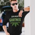 Hemp Bin Nun Gardener Grass Hemp Oil Hemp Blossom Hemp Langarmshirts Geschenke für Ihn