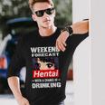 Hentai Drinking Japanese Anime Manga Langarmshirts Geschenke für Ihn