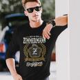 Het Is Een Zimmermann Ding Je Zou Het Niet Begrijpen Zimmermann Naam Langarmshirts Geschenke für Ihn