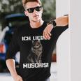 Ich Liebe Muschis I Love Langarmshirts Geschenke für Ihn