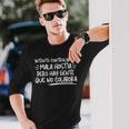 Intento Controlar Mi Mala Hostia Pero La Gente No Colabora Camiseta de manga larga Regalos para él