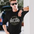 Irelandintage Style Retro Ireland Langarmshirts Geschenke für Ihn