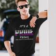 It's A Pride Thing Asexual Pride Flag Langarmshirts Geschenke für Ihn