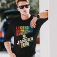 Legendary Since 9Th January 1985 Birthday 911985 Langarmshirts Geschenke für Ihn