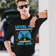 Level 9 Jahre Geburtstags Junge Gamer 2016 Geburtstag Langarmshirts Geschenke für Ihn