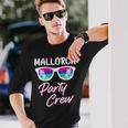 Mallorca Party Crew Malle Party Crew Malle Holiday Langarmshirts Geschenke für Ihn