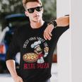 This Man Makes The Best Pizza Pizza Baker Langarmshirts Geschenke für Ihn