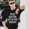 Mein Costume Ist In Der Wäsche Carnival Man Fancy Dress Langarmshirts Geschenke für Ihn