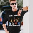 On N'a Jamais Trop De Guitares Instrument Musique Cadeau T-shirt à manches longues Cadeaux pour lui
