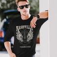 Nashville Tennessee Alas De Guitarraintage Sin Mangas Camiseta de manga larga Regalos para él