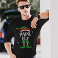 Papa Elf Outfit Christmas Family Elf Christmas Langarmshirts Geschenke für Ihn